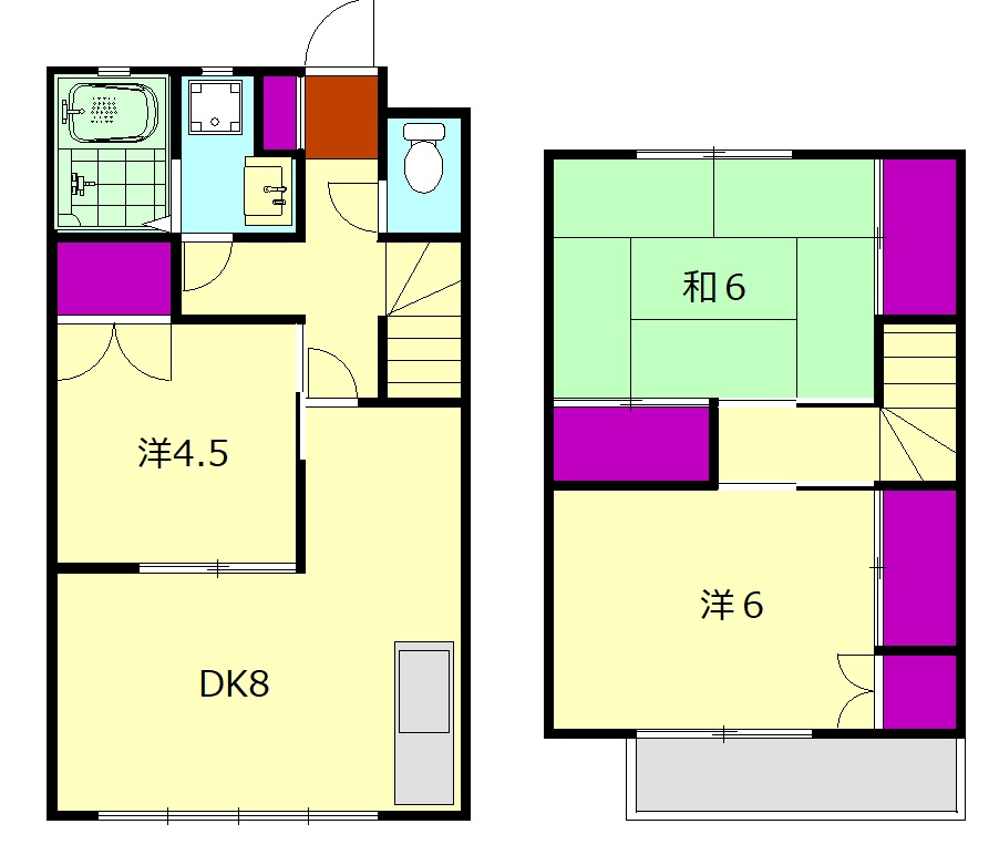 エーデルハイムの間取り