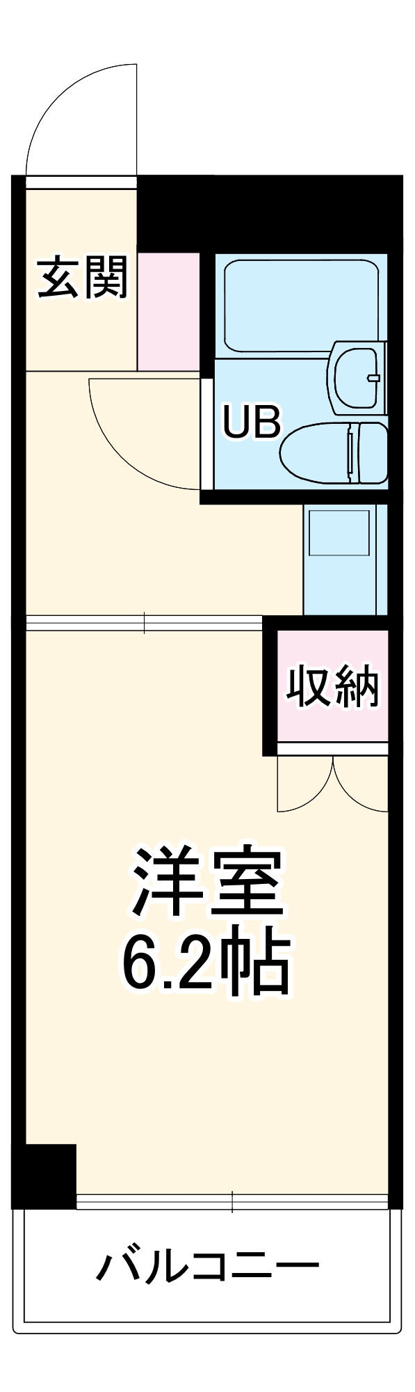 MS野毛ビルの間取り