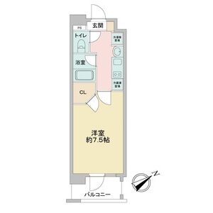 ベルファース川原通の間取り