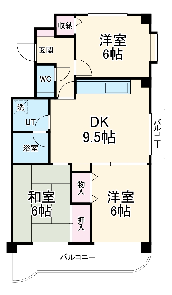 ローヤル樹林の間取り