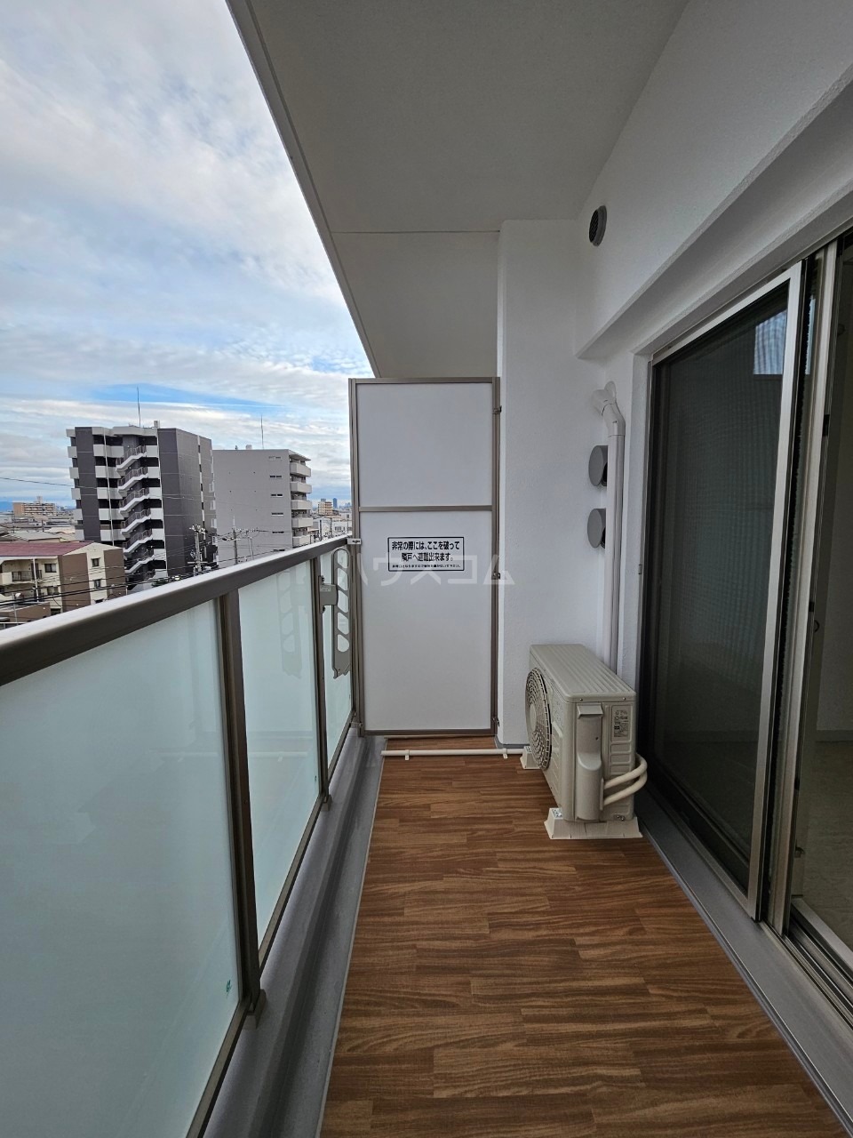 9/25 バルコニー