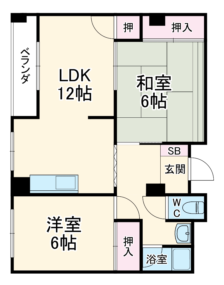 リエス西院の間取り