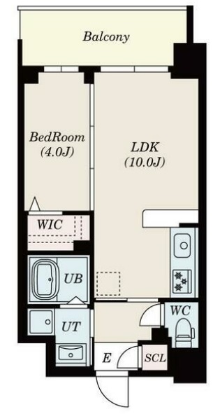 S-RESIDENCE東三国amanteの間取り
