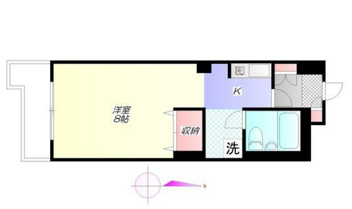 ラ・プラージュⅤの間取り