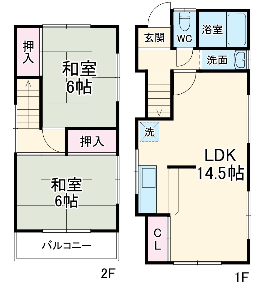 八千代ハウスの間取り