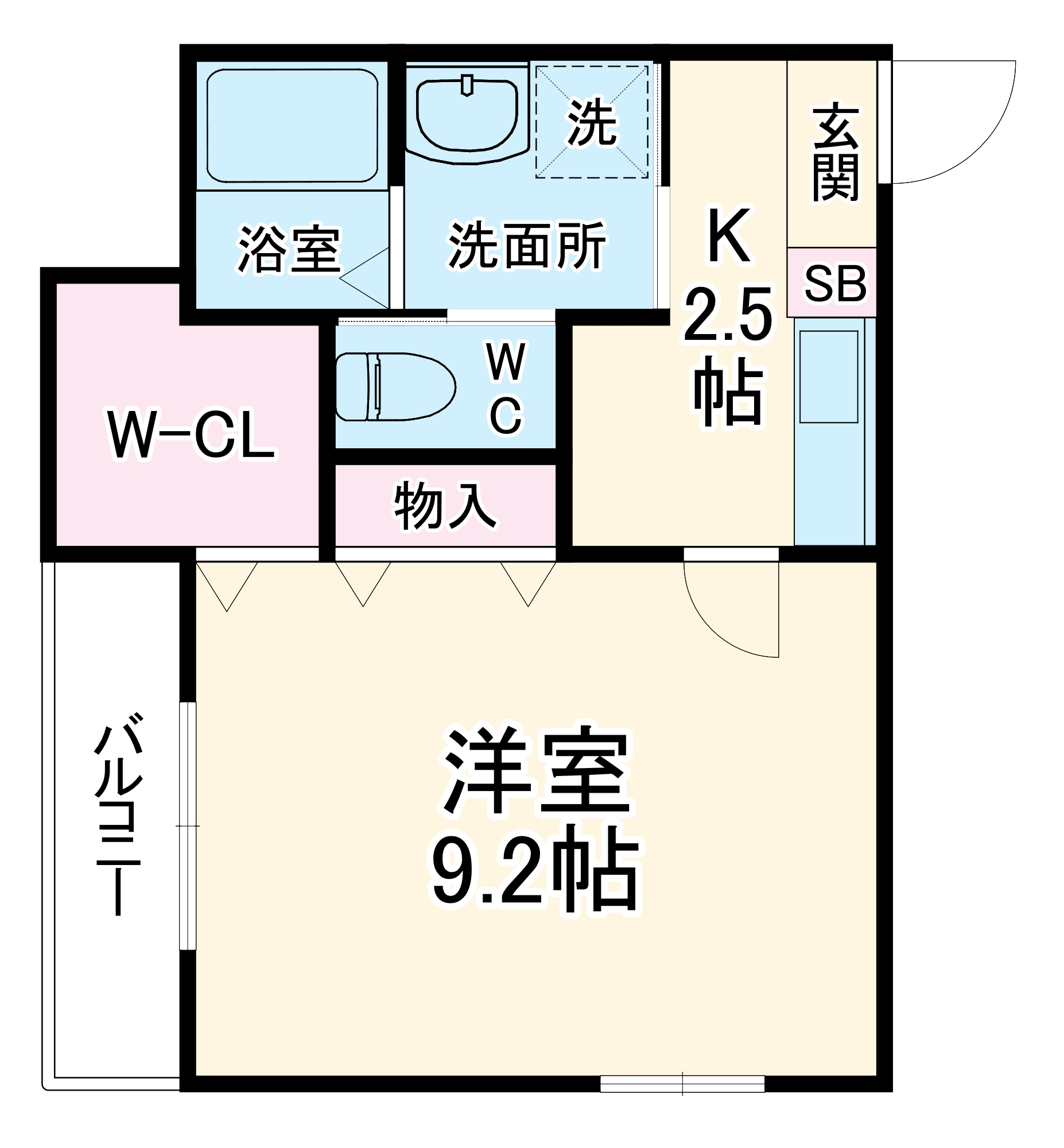 ルミエールの間取り
