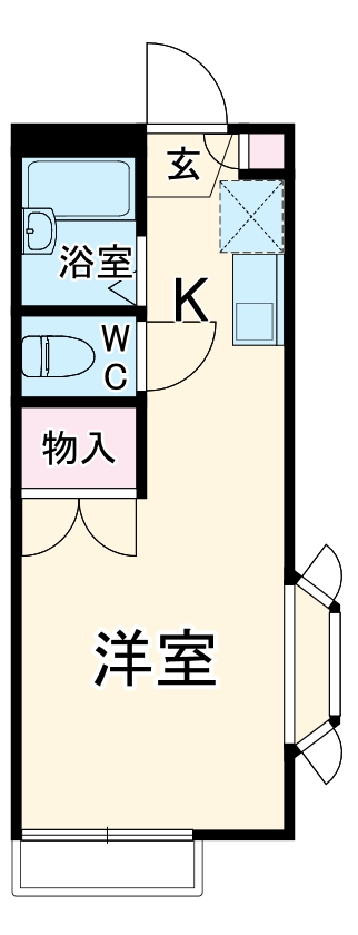 セントラルリバーⅡの間取り