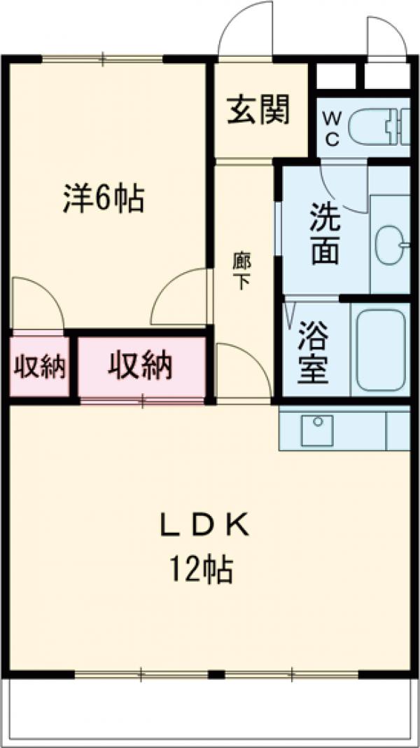 NKマンション第2の間取り