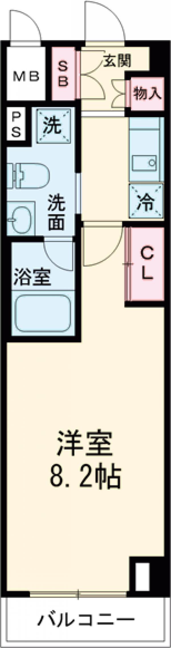 メインステージ奥沢の間取り