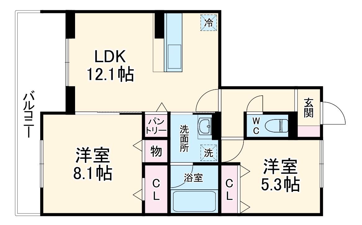 ソアヴィータの間取り