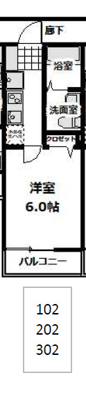 ウエストガーデン幸手中Ⅲの間取り