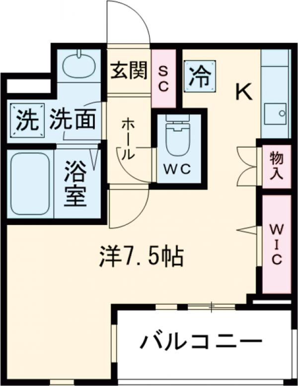 La Douceur巣鴨Eastの間取り