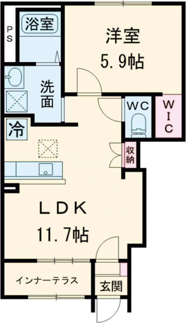 仮)シェルルスターテラス今泉新町の間取り