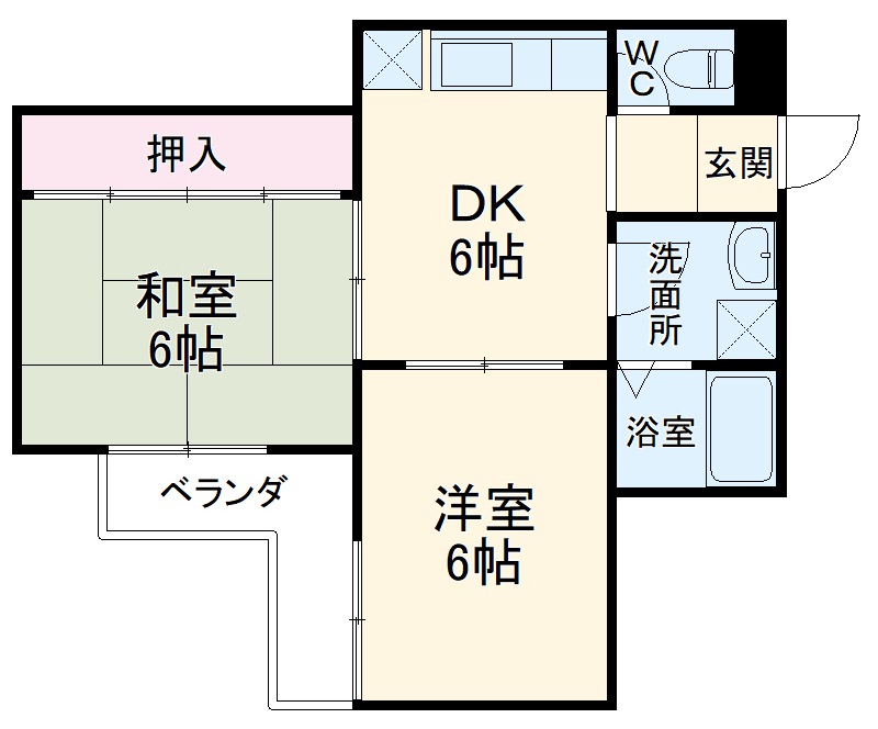 ロイヤルむらかみの間取り