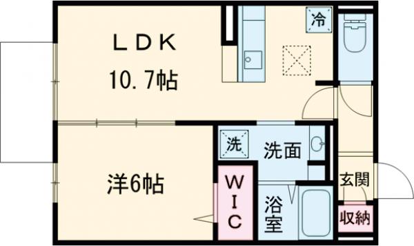 ソーニョ西京極の間取り