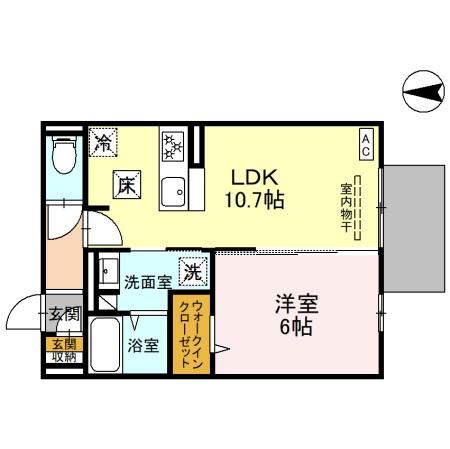 ヴィダ西京極の間取り