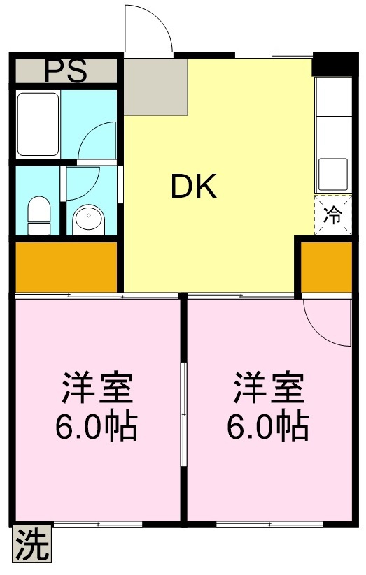 サンコーポ加藤の間取り