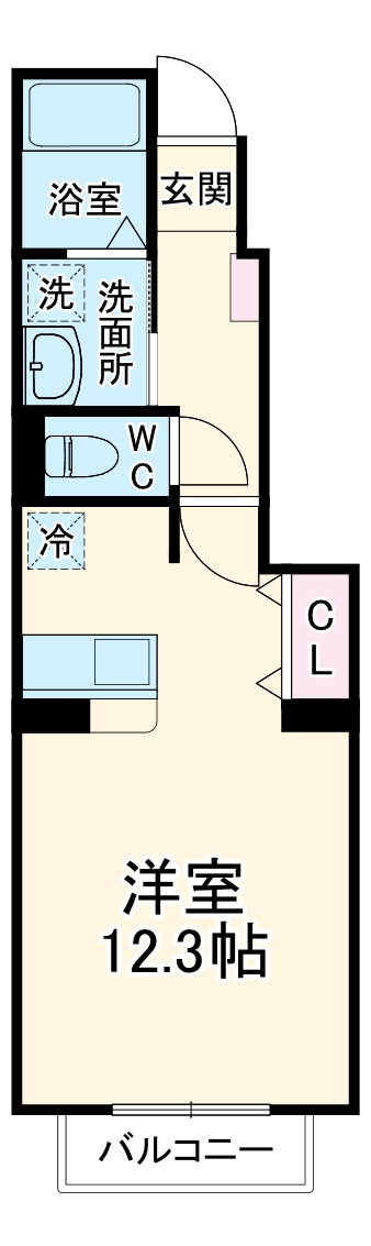 ヴィオラ・トゥールの間取り