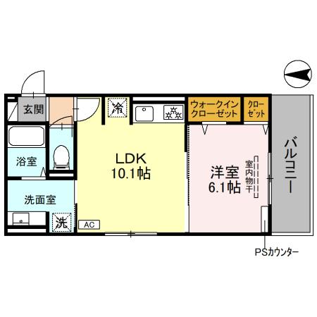 ヴィダ西京極の間取り