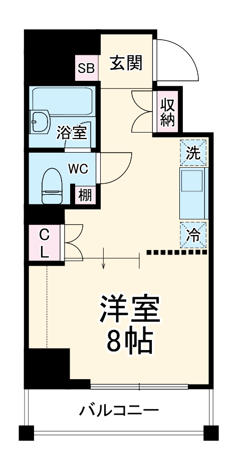 ヨネビル港北の間取り