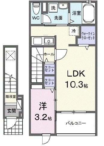 ライフシティ グランエールの間取り
