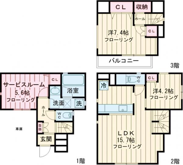 Kolet芝久保町#06の間取り