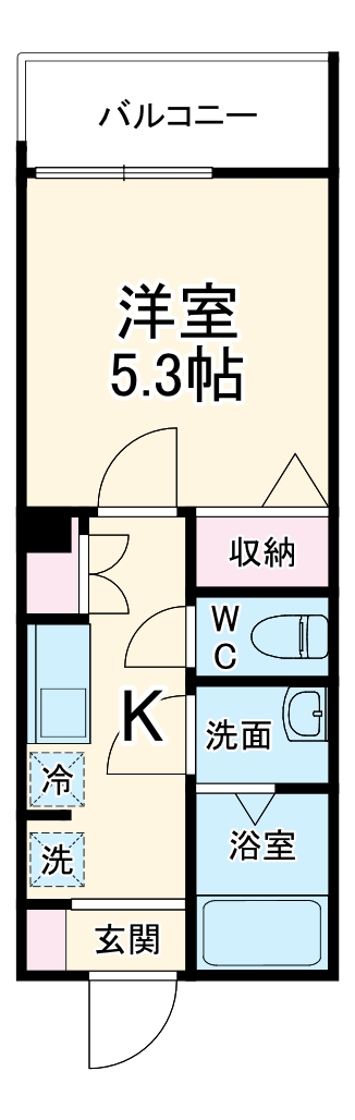 MELDIA柏の間取り