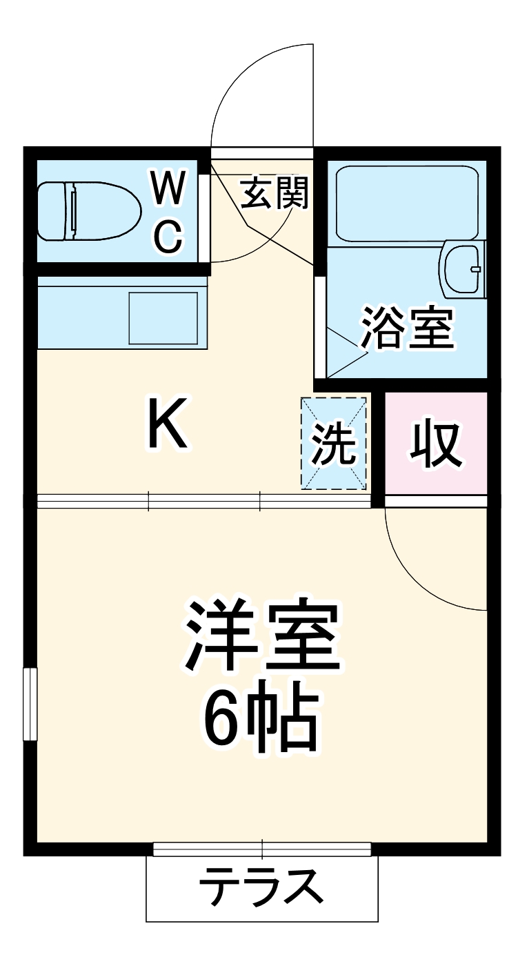 アローズ№5の間取り
