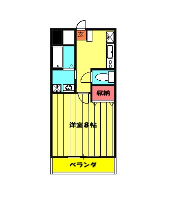 アルバ南柏の間取り