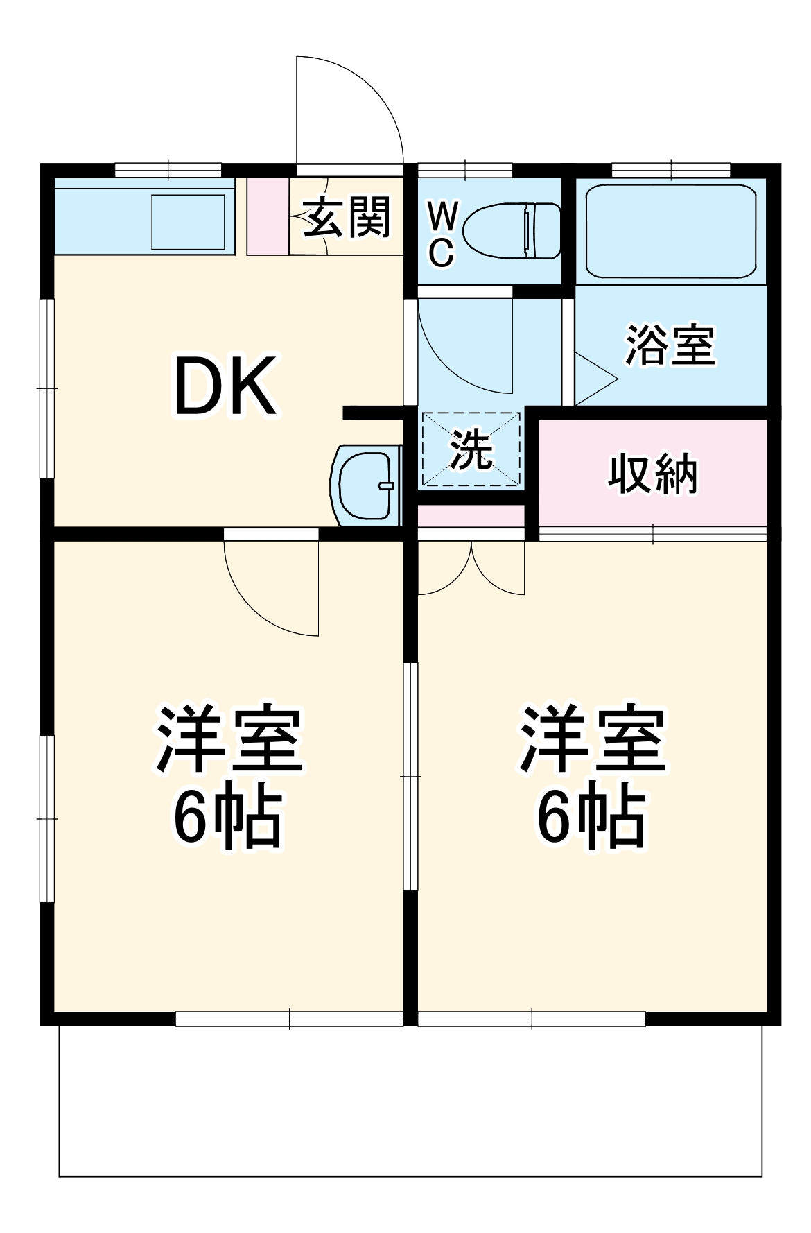 2/13 間取