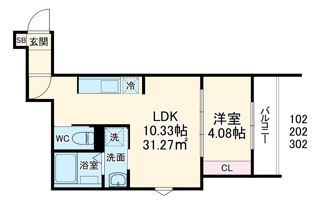 GRADUS日進町の間取り