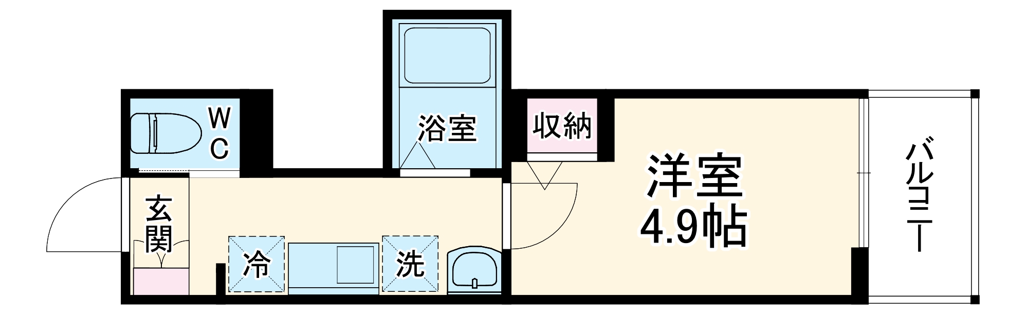 MELDIA与野本町Ⅲの間取り