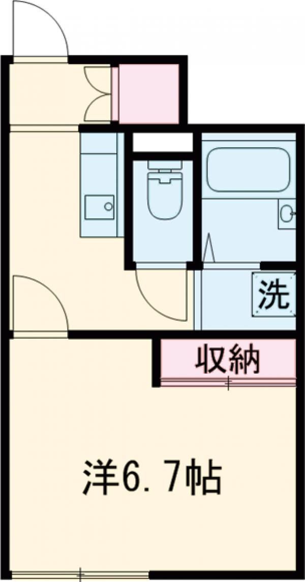 レオネクストワイケージーの間取り