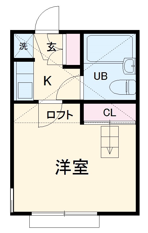 カフーかしわ台の間取り