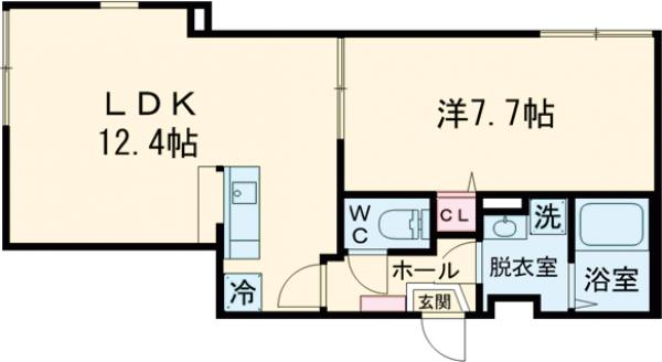 ライフタウン五反野の間取り