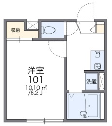 レオパレスWILLの間取り