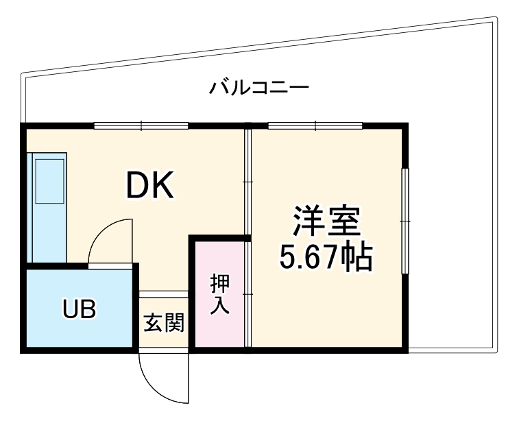 八田さかえビルの間取り