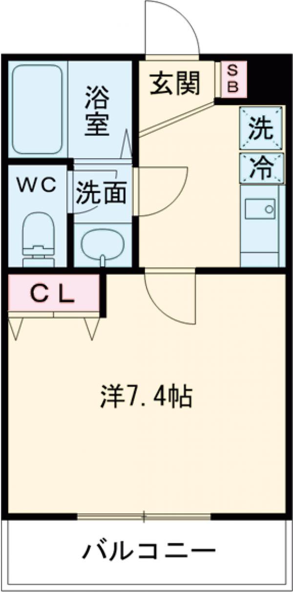 エーデル笹塚の間取り