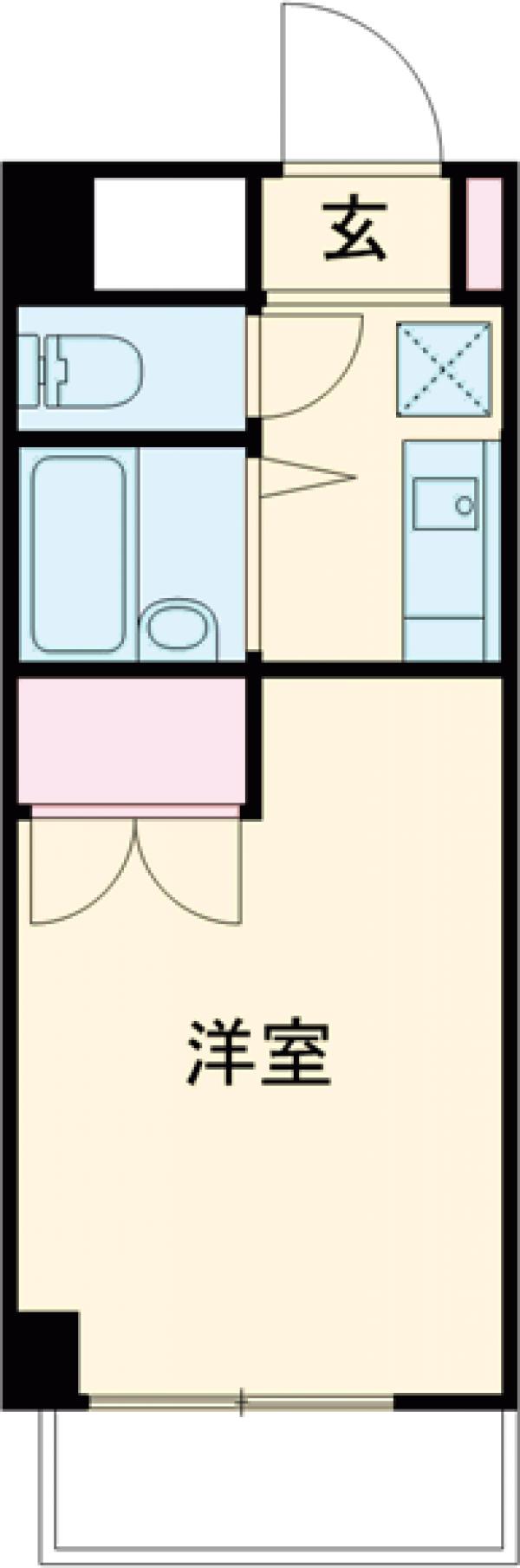 グリーンハイム是政の間取り