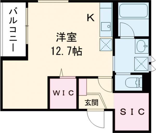 ユーフォルビアの間取り