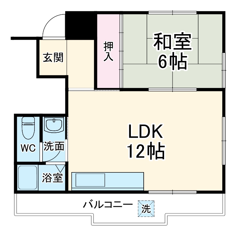 メゾン徳川の間取り