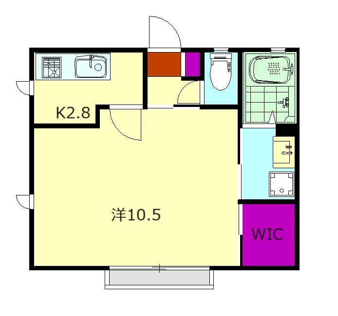 エルマージュ鴨宮の間取り