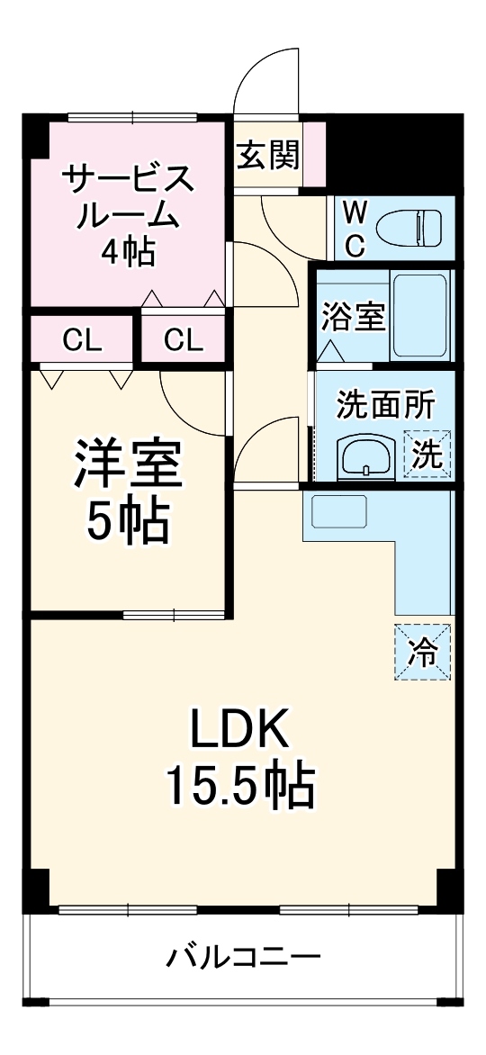 コンフォリアたまプラーザの間取り