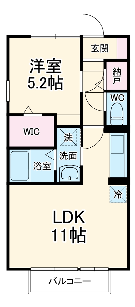 パイン・ウォールの間取り