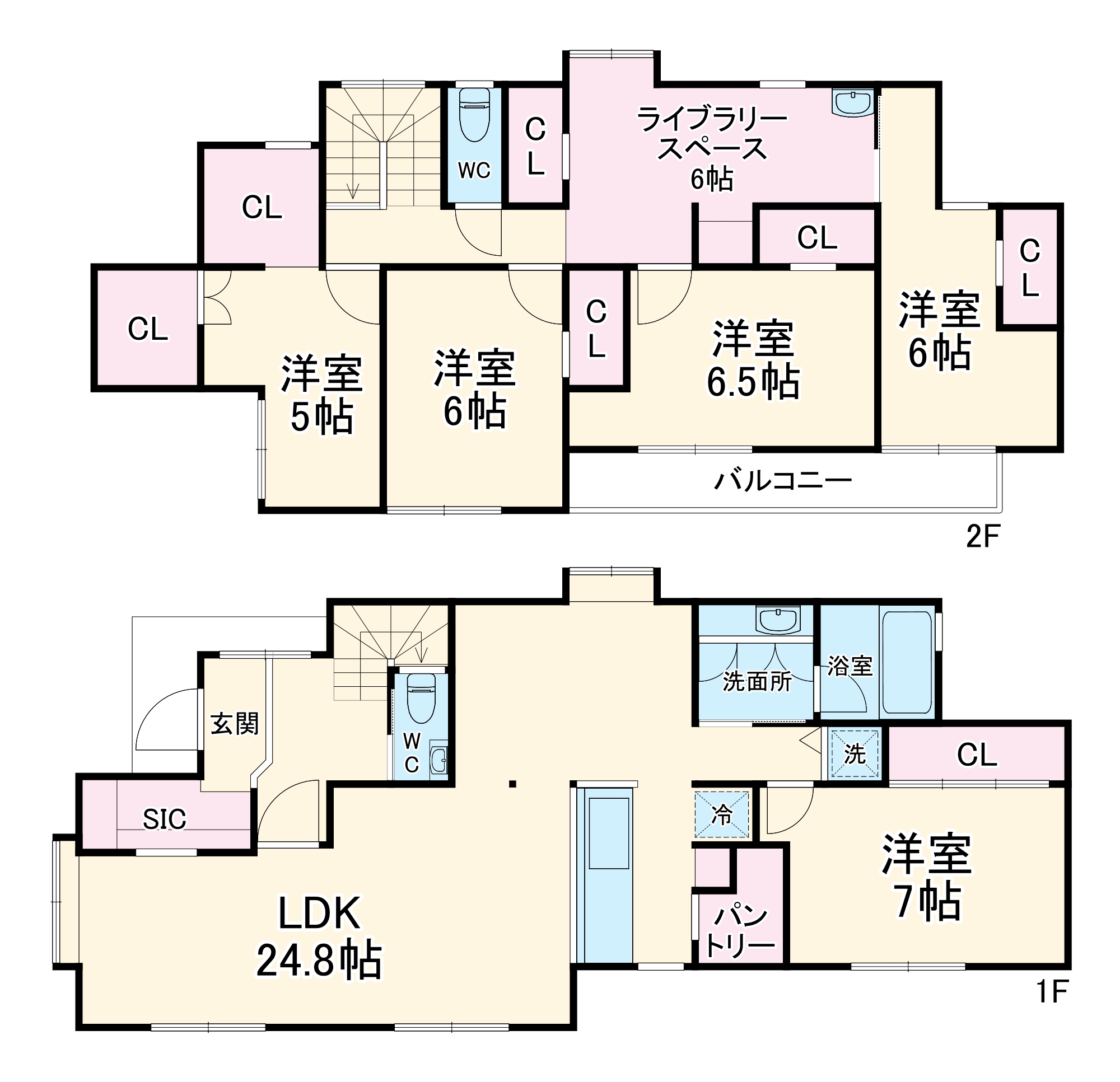 東海岸北3丁目 貸家の間取り