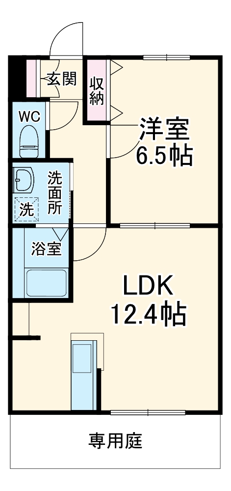 オークデンヴィラの間取り