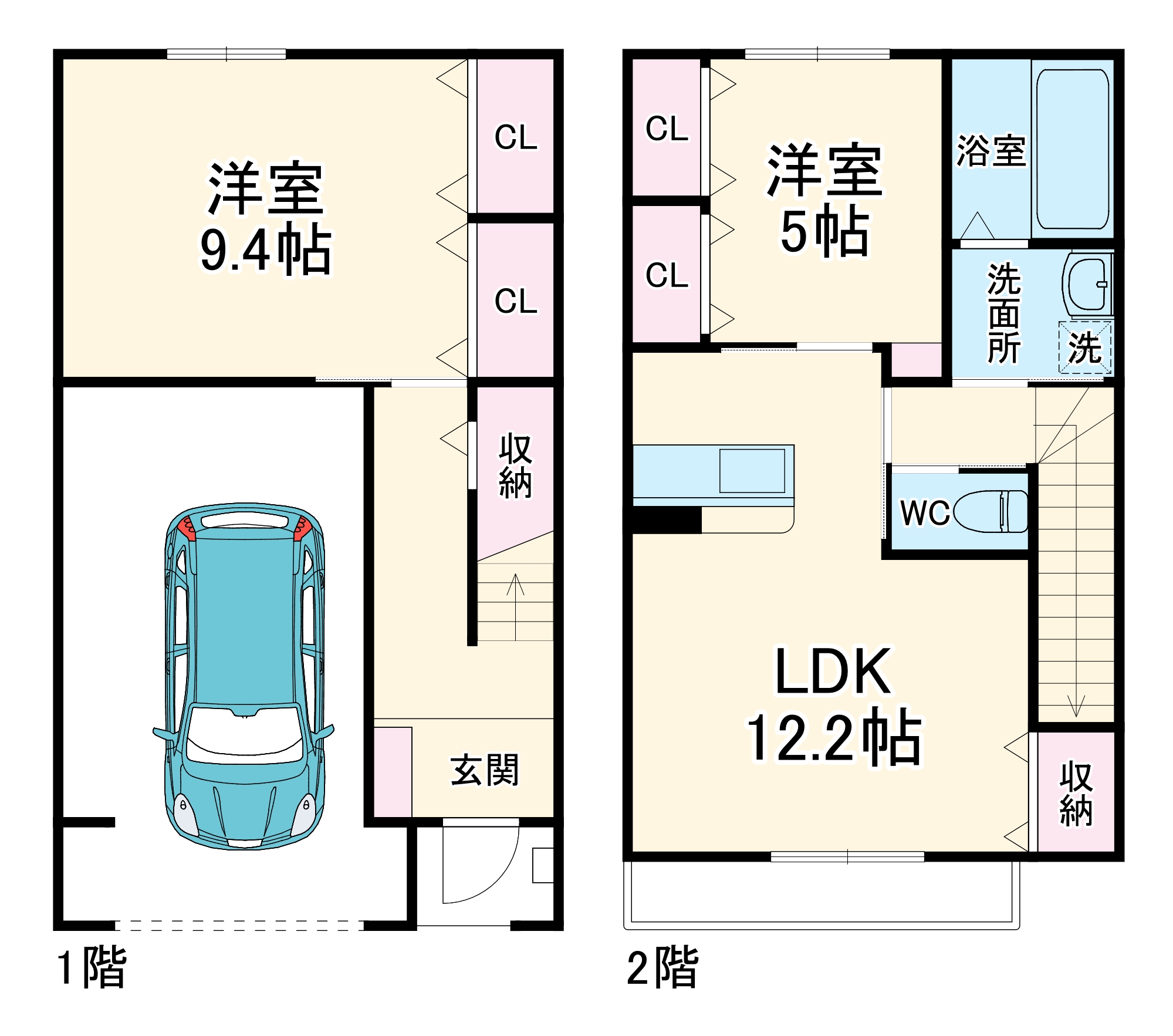 プリマステラの間取り