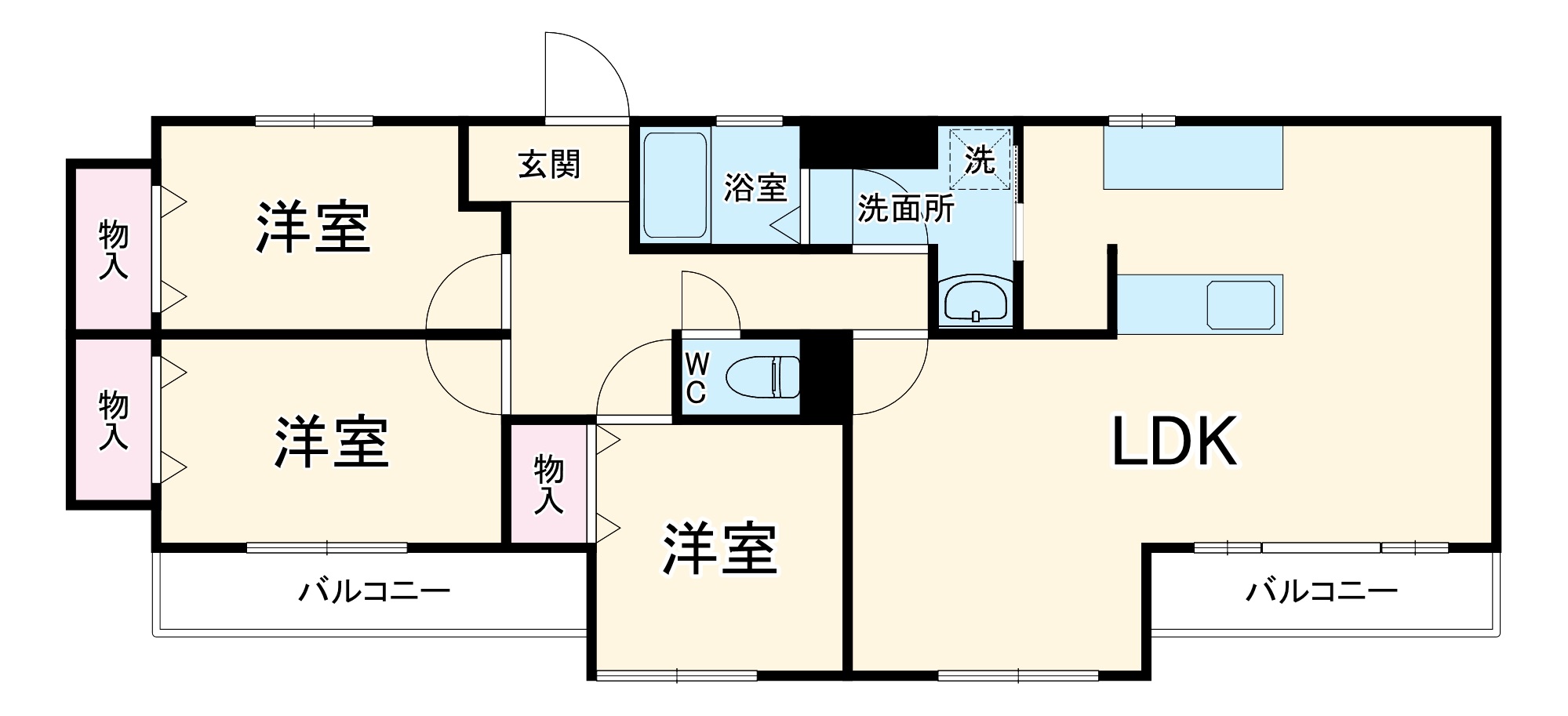 アドバンス東習志野の間取り