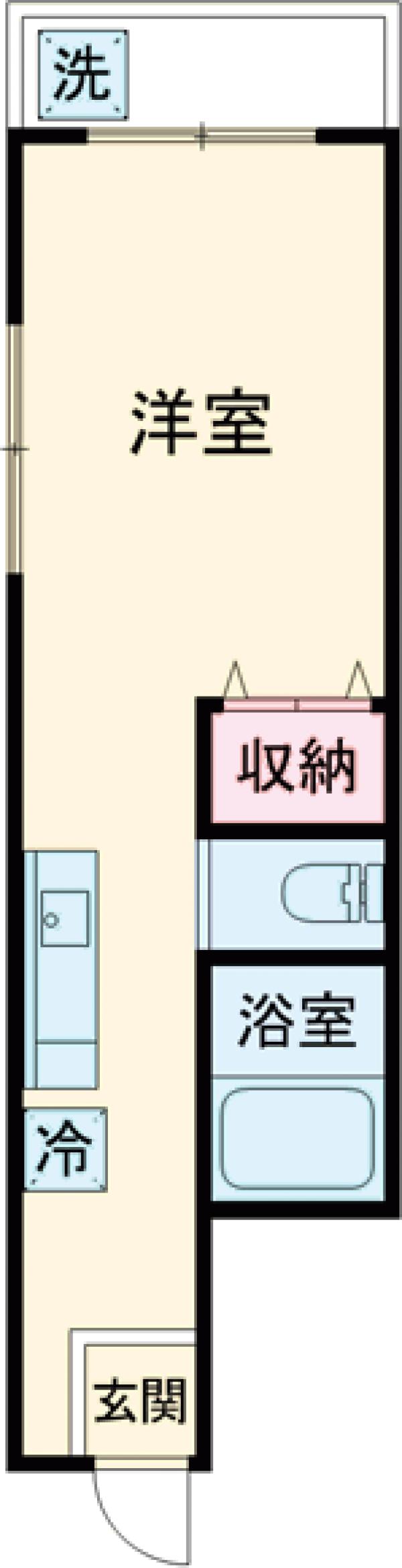 グリーンハイツの間取り