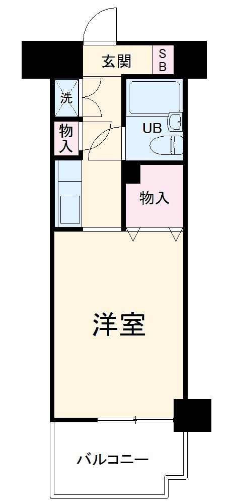 ダイアパレス富士吉原の間取り